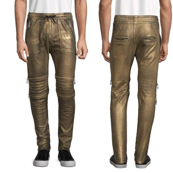 Robin's Jean Other - Robin’s Jean Metallic Coated Joggers